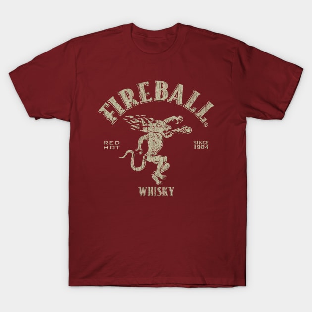 VINTAGE- FIREBALL WISKY SINCE 1984 T-Shirt by maskangkung